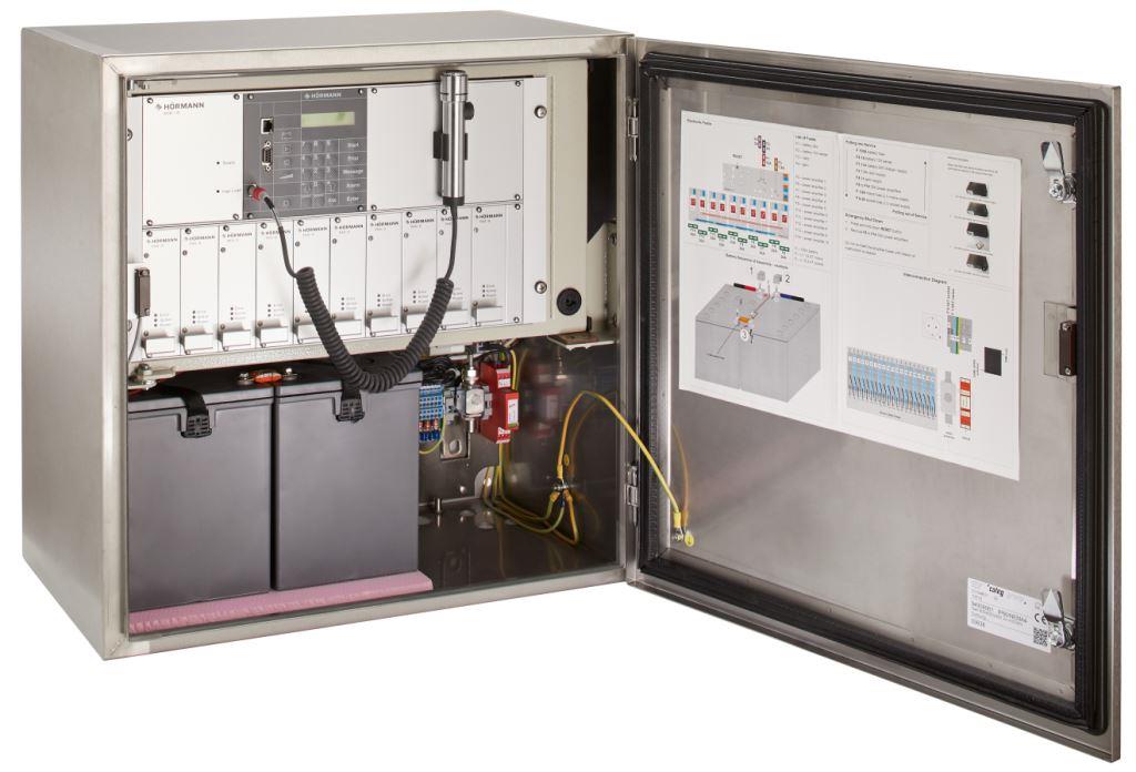 Schaltschrank ECN-D elektronische Sirenen mit digitalem Verstaerker