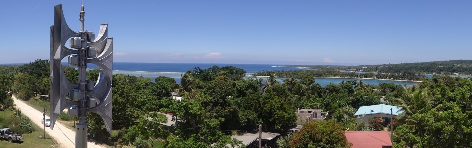 Tsunami Warnung Frühwarnsystem mit Sirenen in Vanuatu