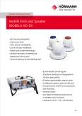 Mobile siren and speaker system MOBELA
