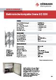 Elektronische kompakte Sirene ECI 1200 Datenblatt