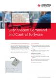 CCCS siren operating software data sheet