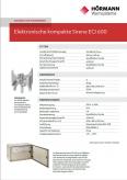 Elektronische kompakte Sirene ECI 600 Datenblatt