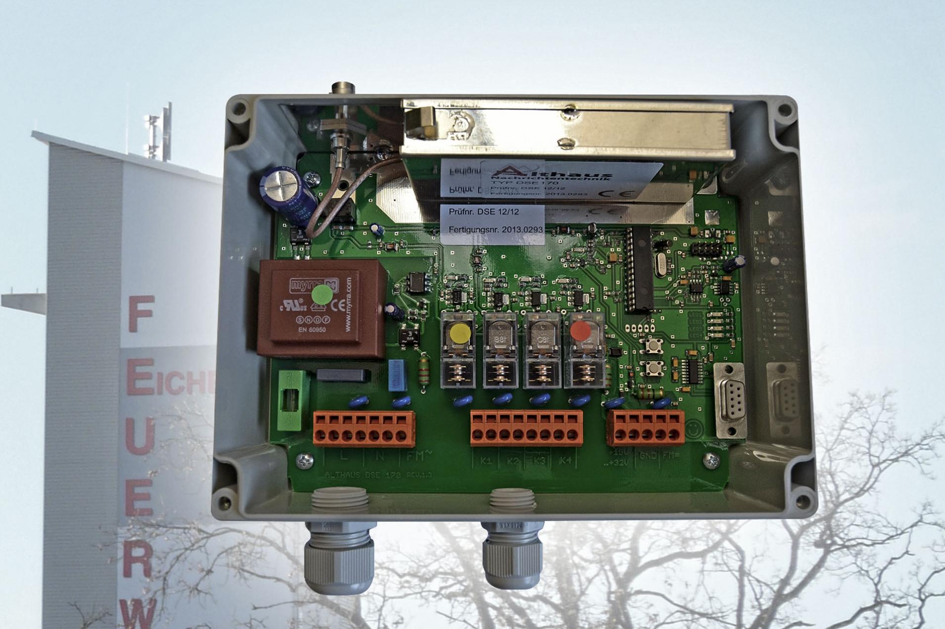 Digital Siren Remote Control Units DSE 170 POCSAG 
