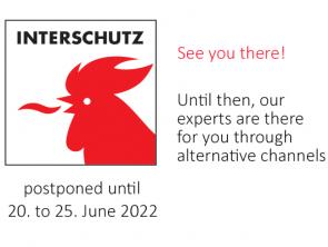 Teaser Interschutz postponed - digital exhibition folder and alternative consulting