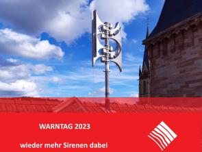 Am Warntag 2023 heulten wieder mehr Sirenen