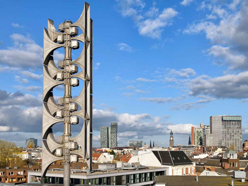 Referenz: Stadt Hamburg betreibt ein Sirenennetz mit elektronischen Sirenen von Hörmann Warnsysteme